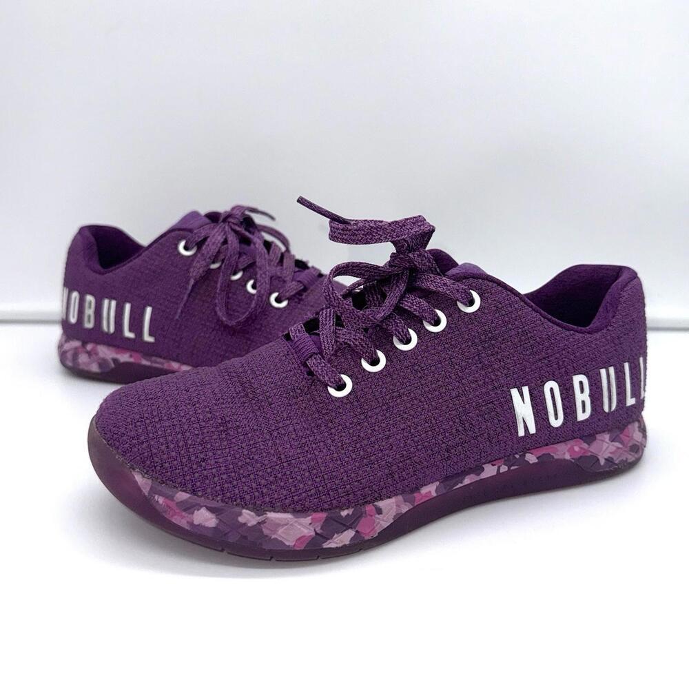 Nobull Womens Outwork SuperFabric Purple Running Gym Shoes Sneakers Size 7.5